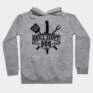 Grill Giant Shield shirt Black Art Hoodie